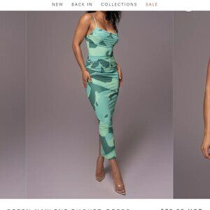 Green Naylene Dress